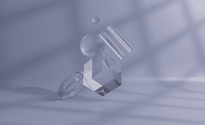 Figuras geométricas de cristal