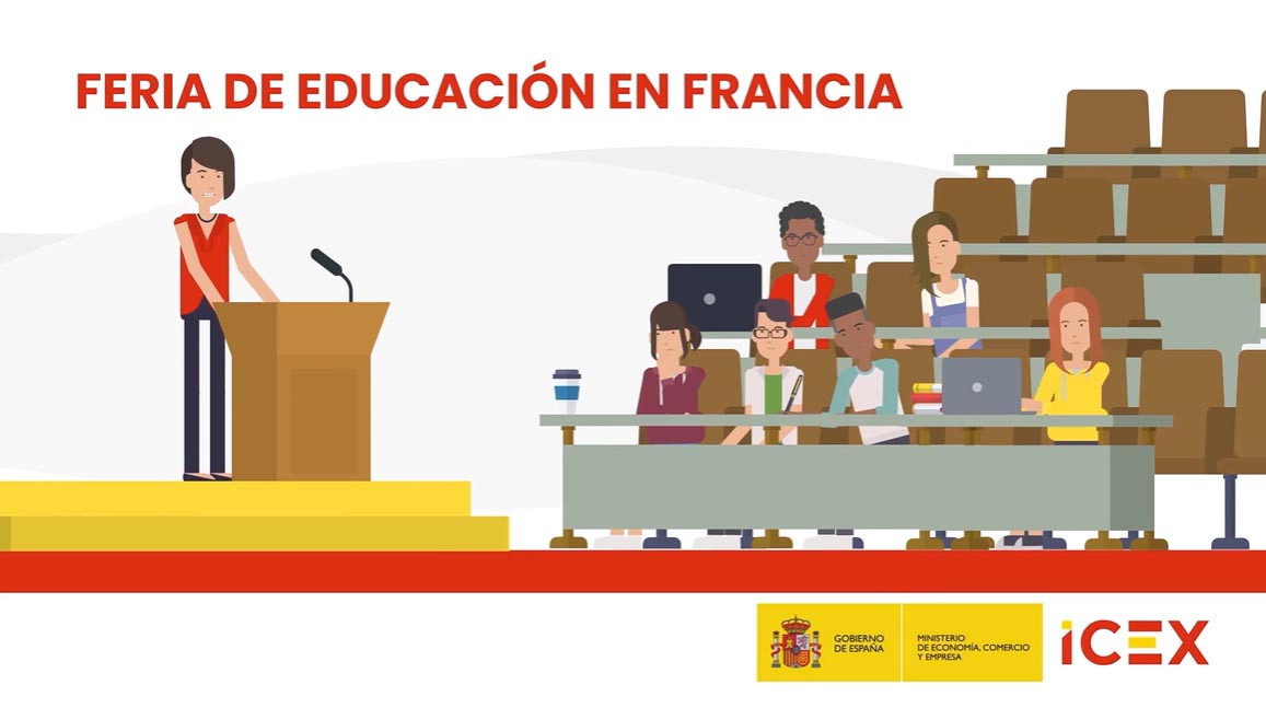Feria de educación en Francia