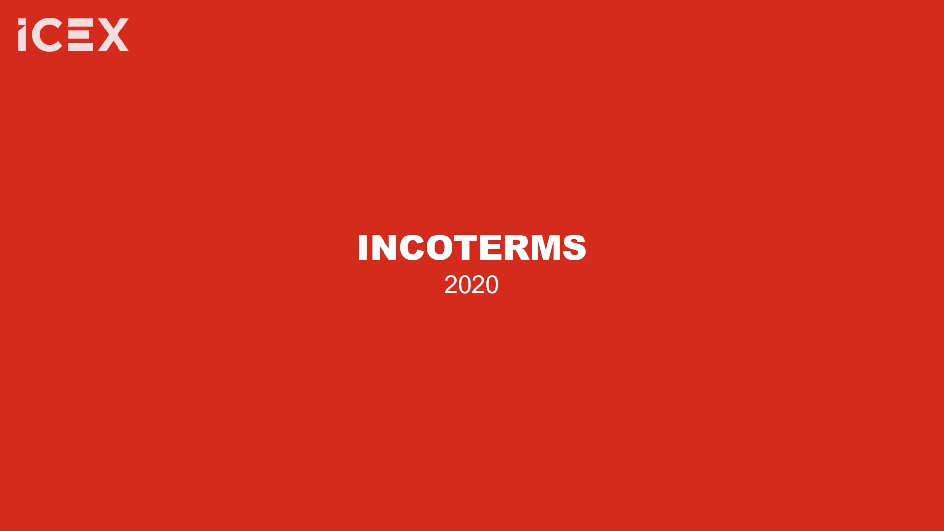 Incoterms 2020