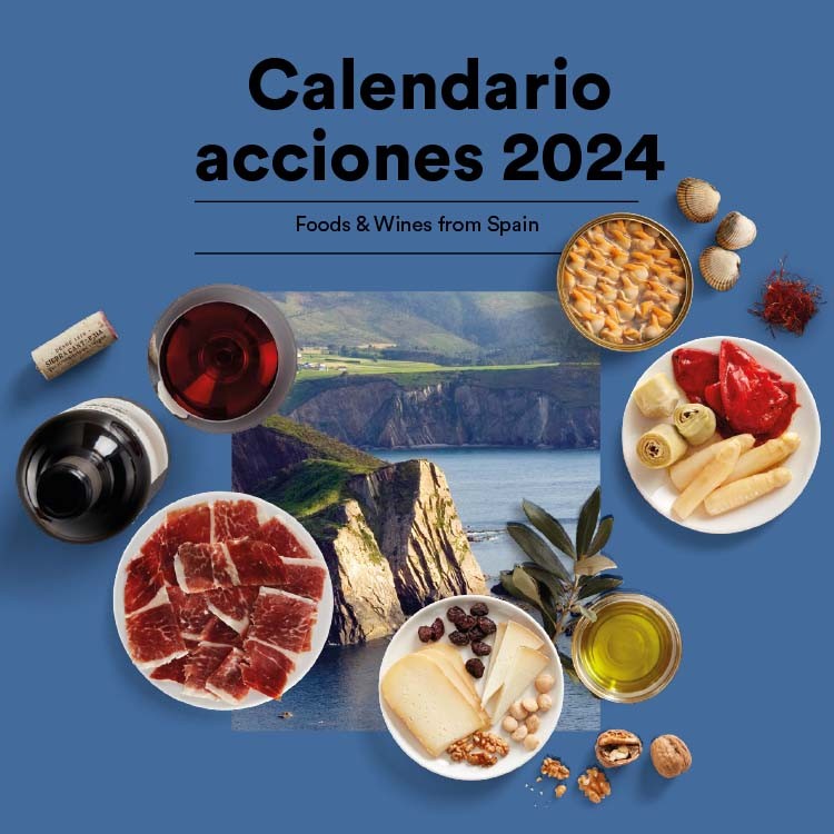 Calendario de acciones Food & Wines from Spain