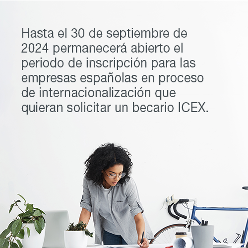 Abierto periodo de inscripción para empresas española en proceso de internacionalización que quieran solicitar un becario ICEX