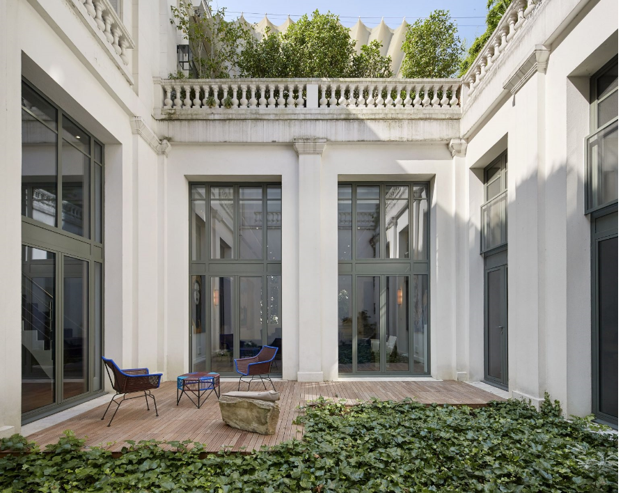 Villa Emerige. Emplazamiento seleccionado para acoger a las empresas españolas asistentes a la exposición Habitat Design París