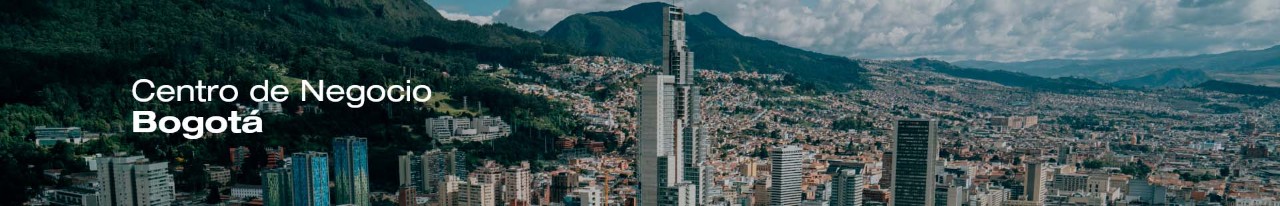 Centro de Negocio de Bogotá. Paisaje de Bogotá