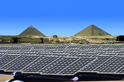 Solar panels in Egypt