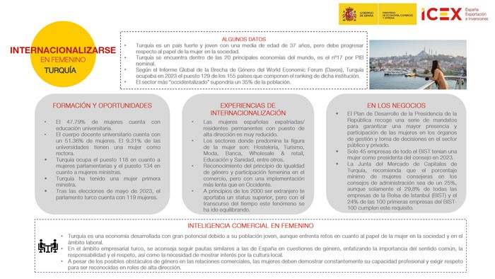 Principales conclusiones del estudio de internaciolización con perspectiva de género