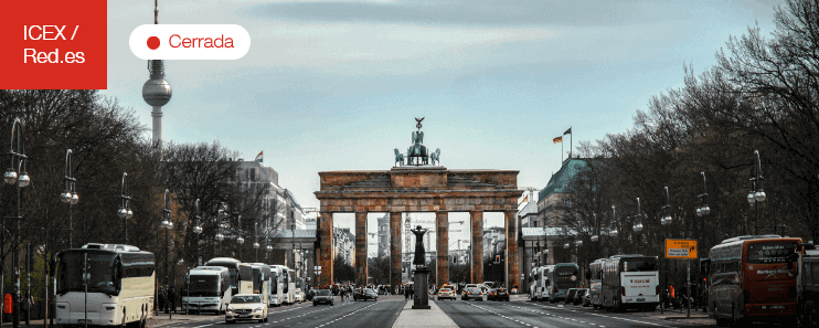 Imagen icónica de Berlín, destino del programa Desafía enfocado a empresas tecnológicas vinculadas al sector de transporte, automoción y motor