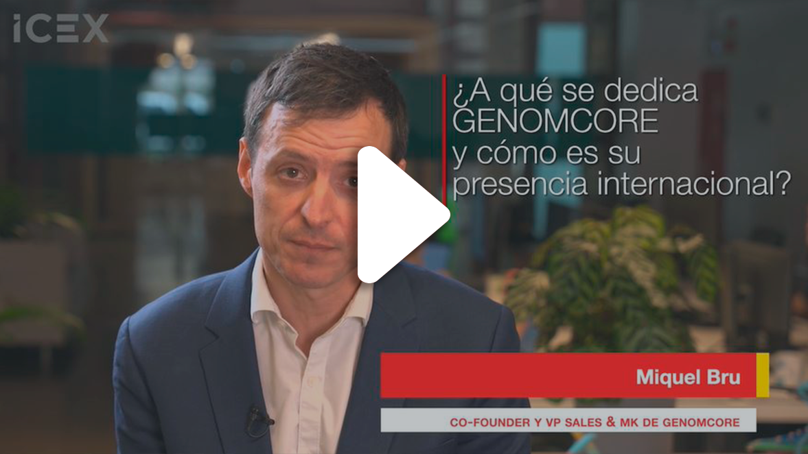 Miquel Bru, de Genomcore, explica cómo su empresa ha conseguido contratos para ofrecer servicios de salud digital y medicina personalizada en Emiratos Árabes Unidos