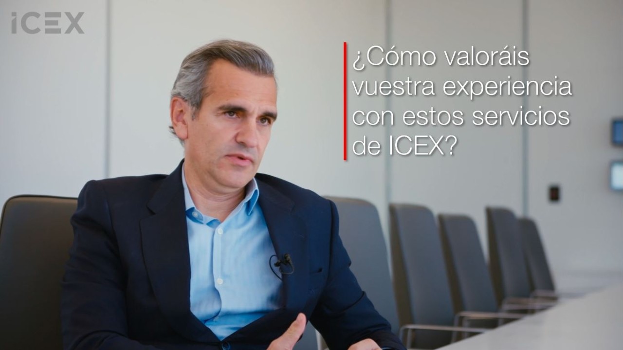 Miguel Pérez-Juez, director general de Alsa Internacional, valora su experiencia con los servicios personalizados de ICEX