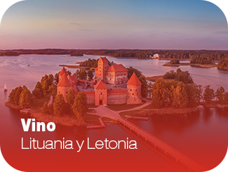 Cata de vino en Riga y Vilna