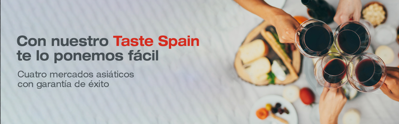 Actividad ICEX para presentar vinos y productos gourmet españoles en mercados asiáticos